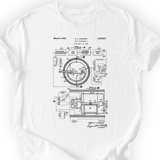 Mass Spec Patent T-shirt Printify