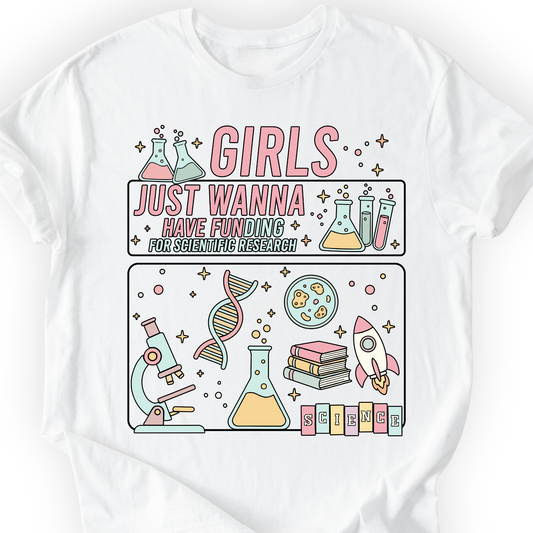 Retro 90s Girls just wanna have funding Printify