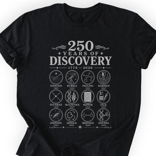 250 years of discovery T-Shirt Printify