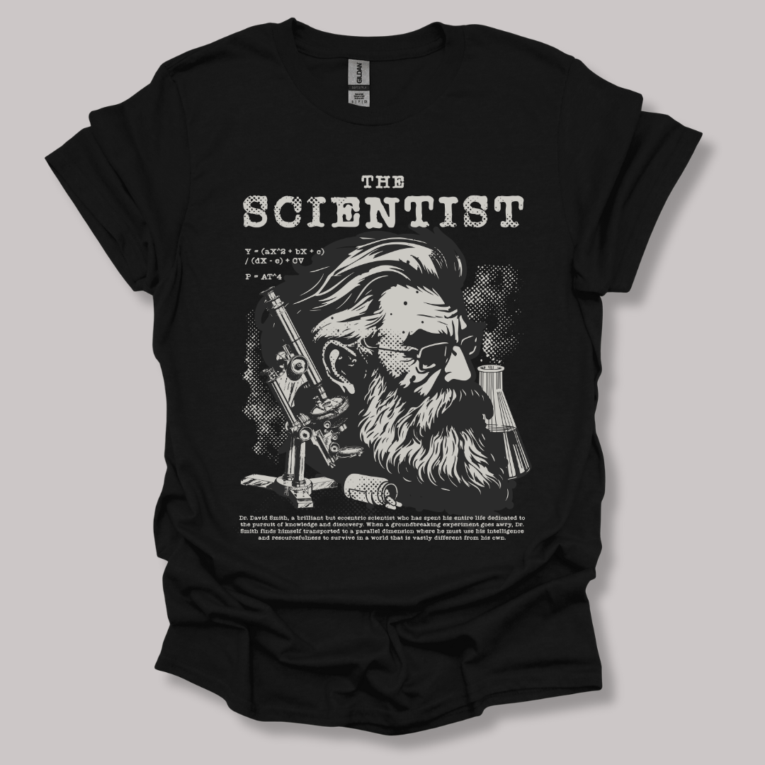 The Scientist Portrait T-Shirt