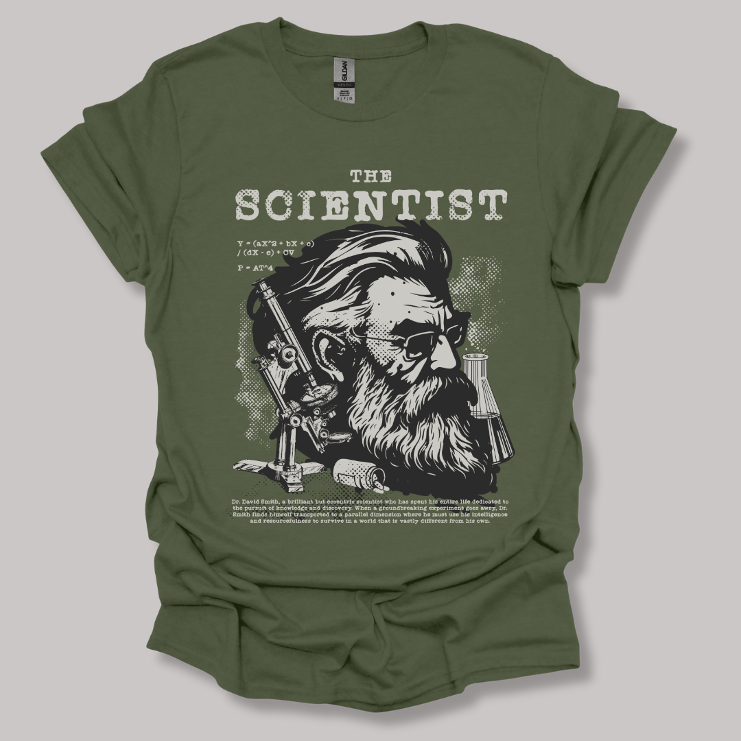 The Scientist Portrait T-Shirt