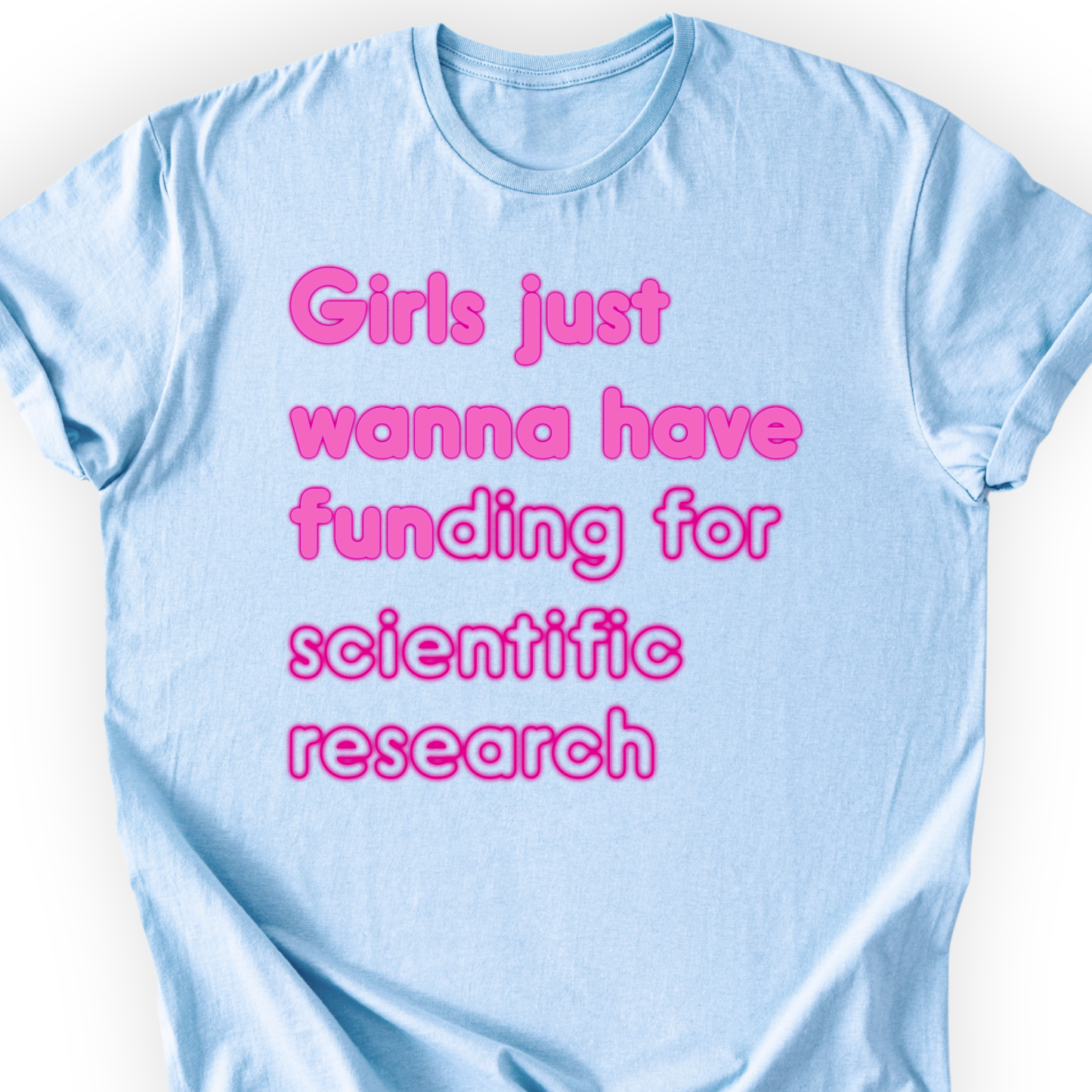 Science Research Funding T-shirt Printify