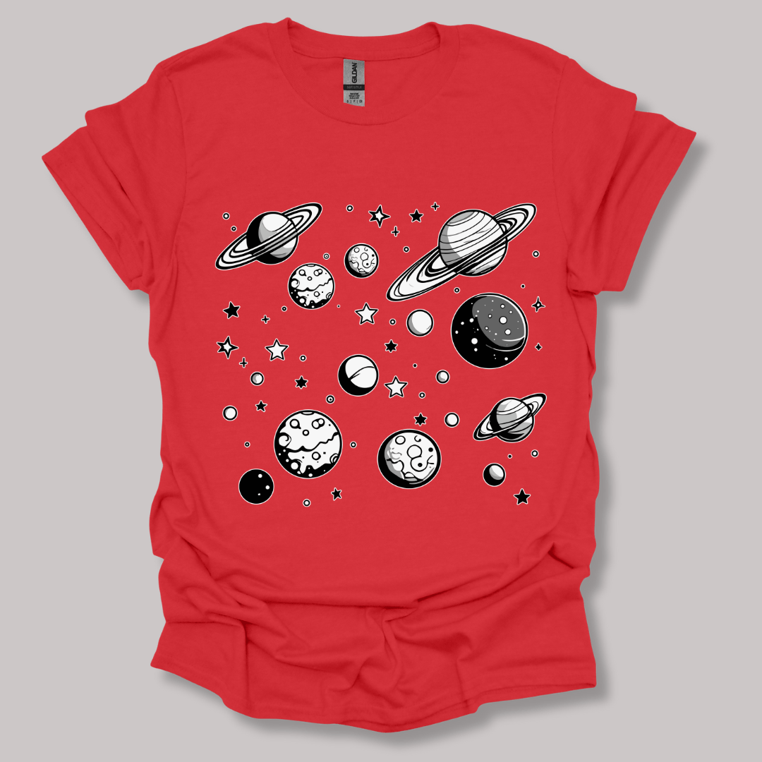 Astronomy T-Shirt Red / S