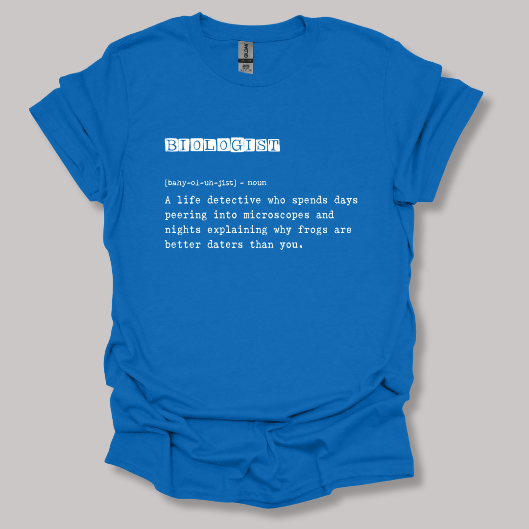 Biologist Definition T-shirt Royal / S
