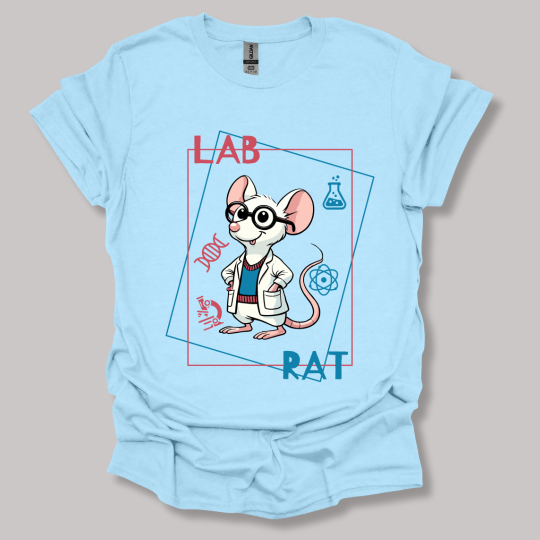 Lab Rat T-shirt Light Blue / S