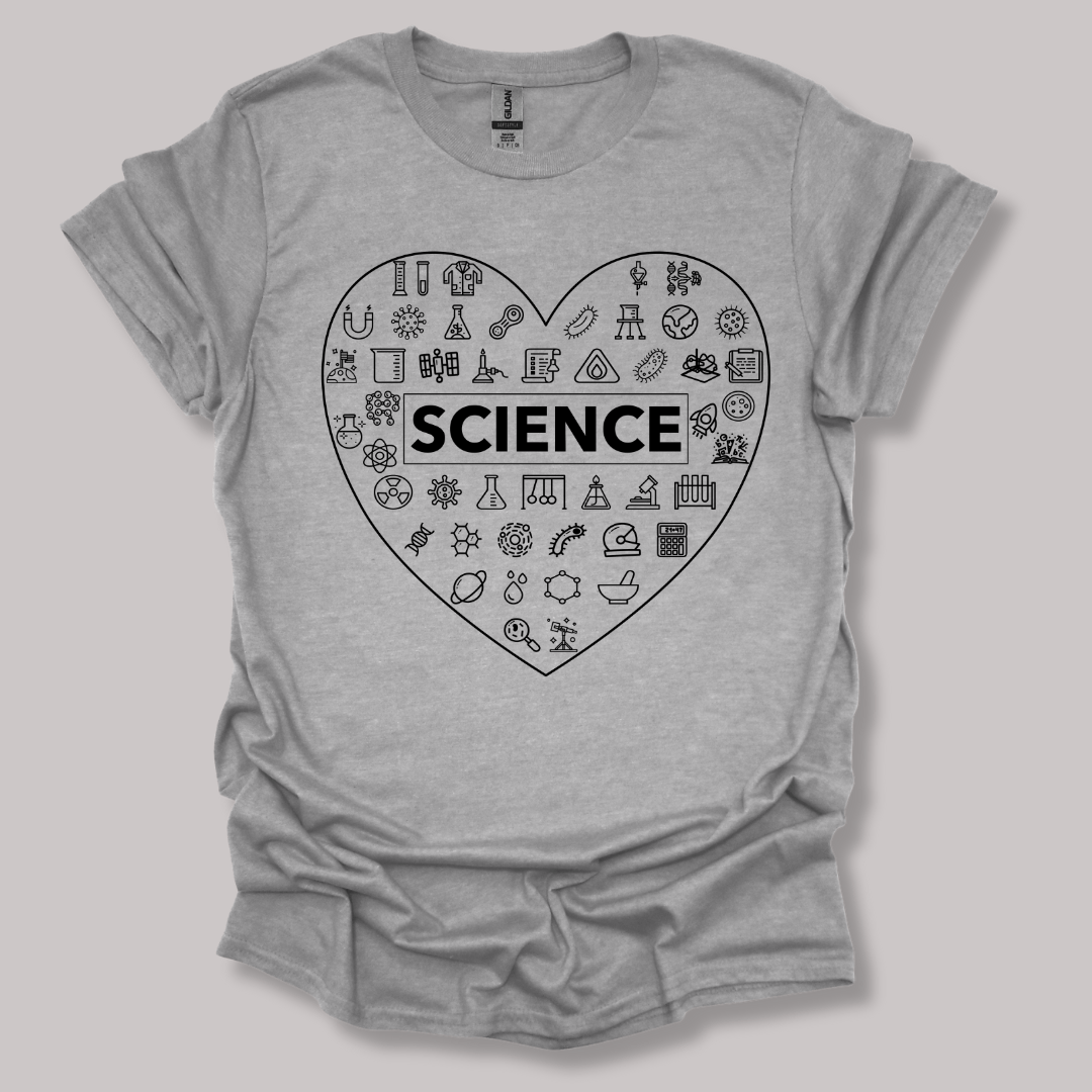 Love of Science T-shirt Sports Grey / S