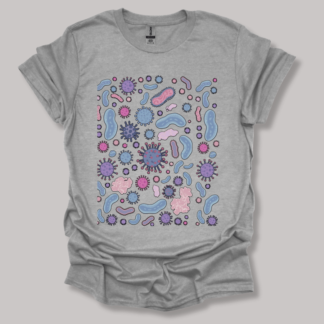 Microbiology  T-shirt Sports Grey / S