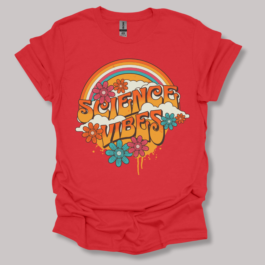Retro Science T-Shirt Red / S