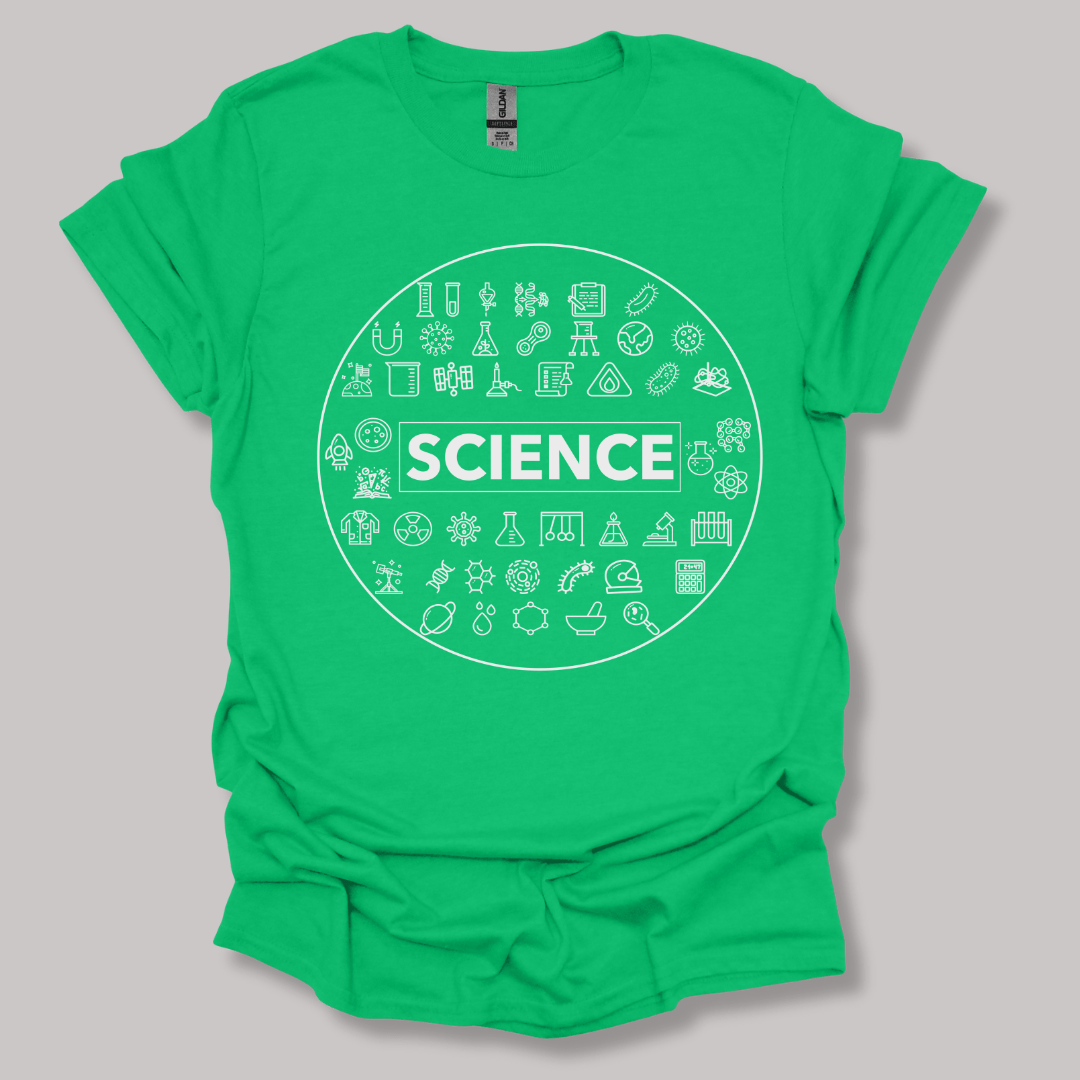 Scientific Symbol T-Shirt Irish Green / S