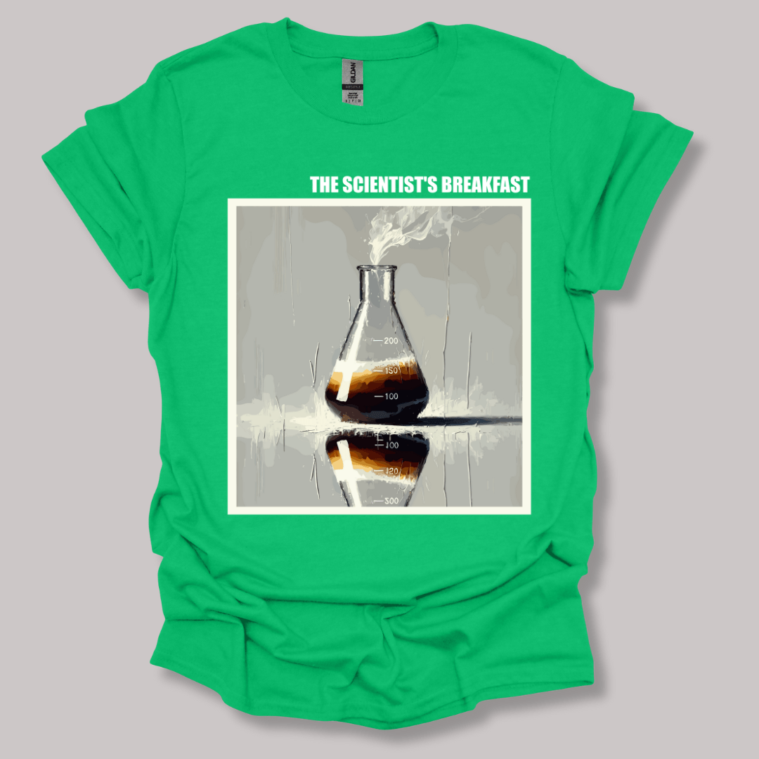The Scientist's Breakfast T-shirt Irish Green / S