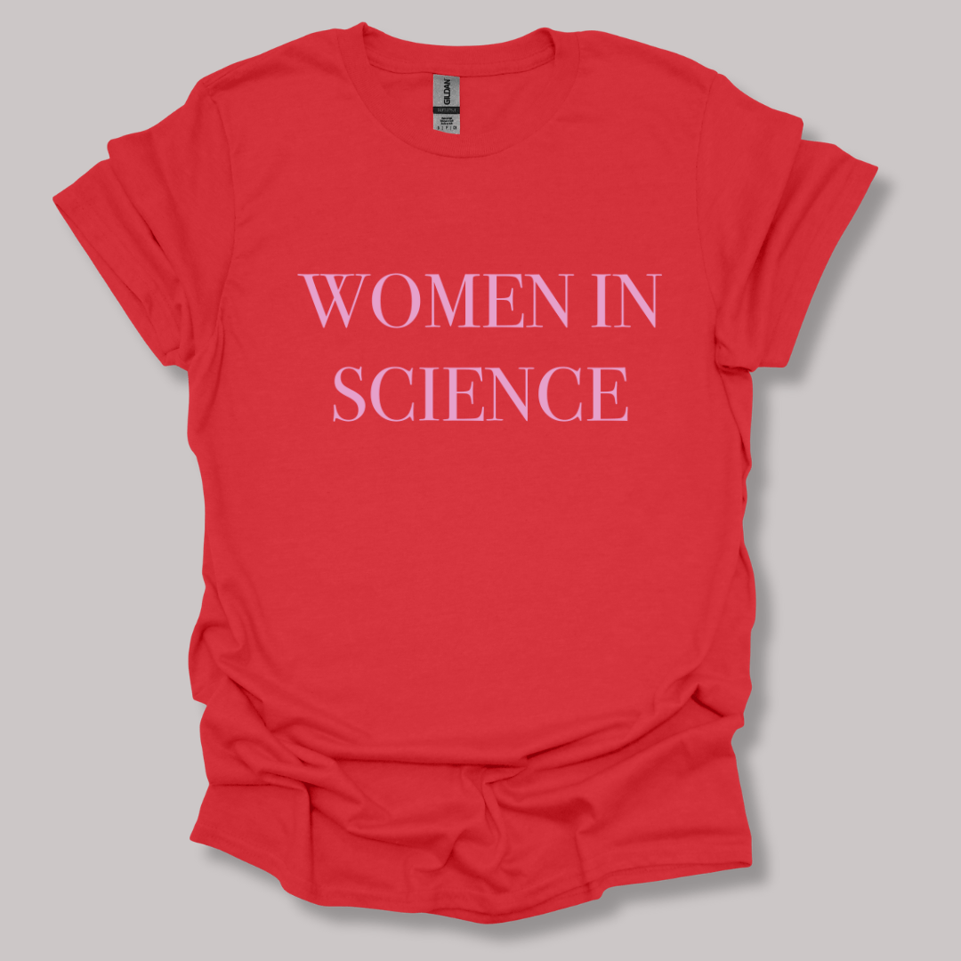 Women In Science T-shirt Red / S