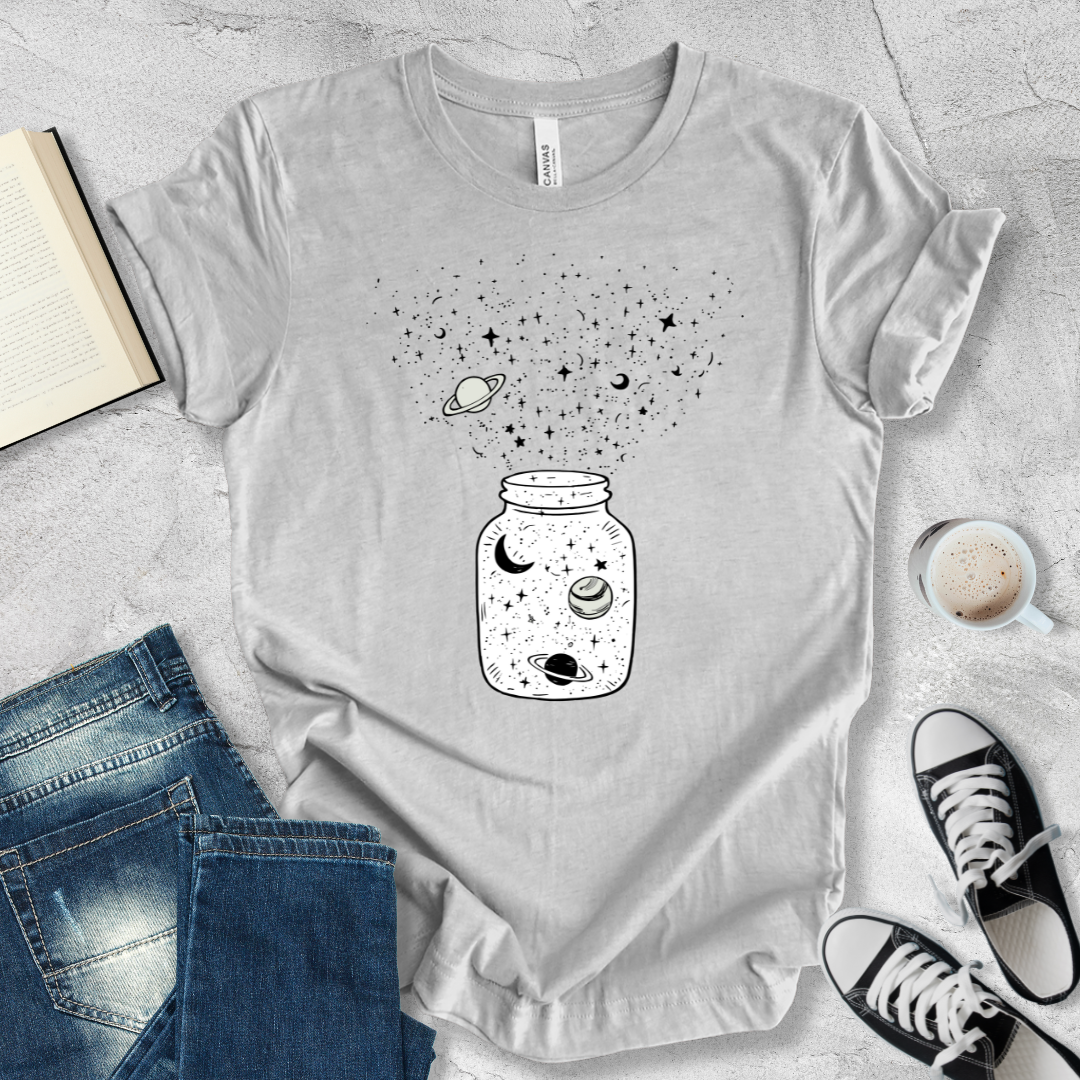 Space in a jar T-shirt