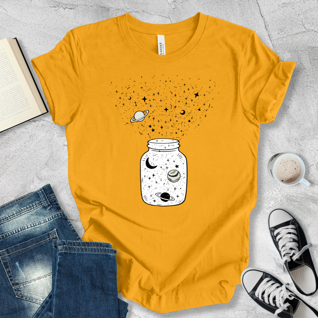 Space in a jar T-shirt