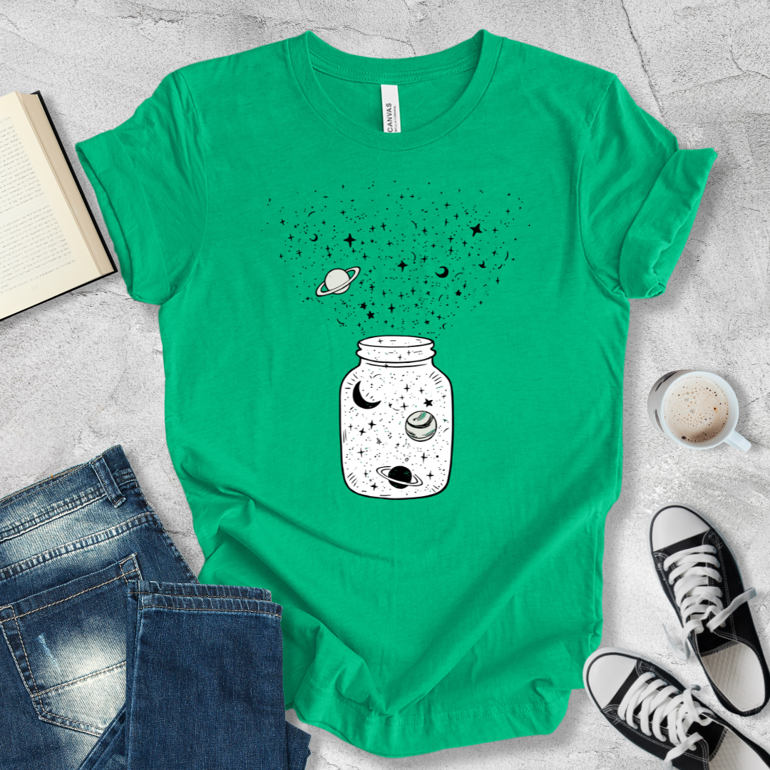 Space in a jar T-shirt