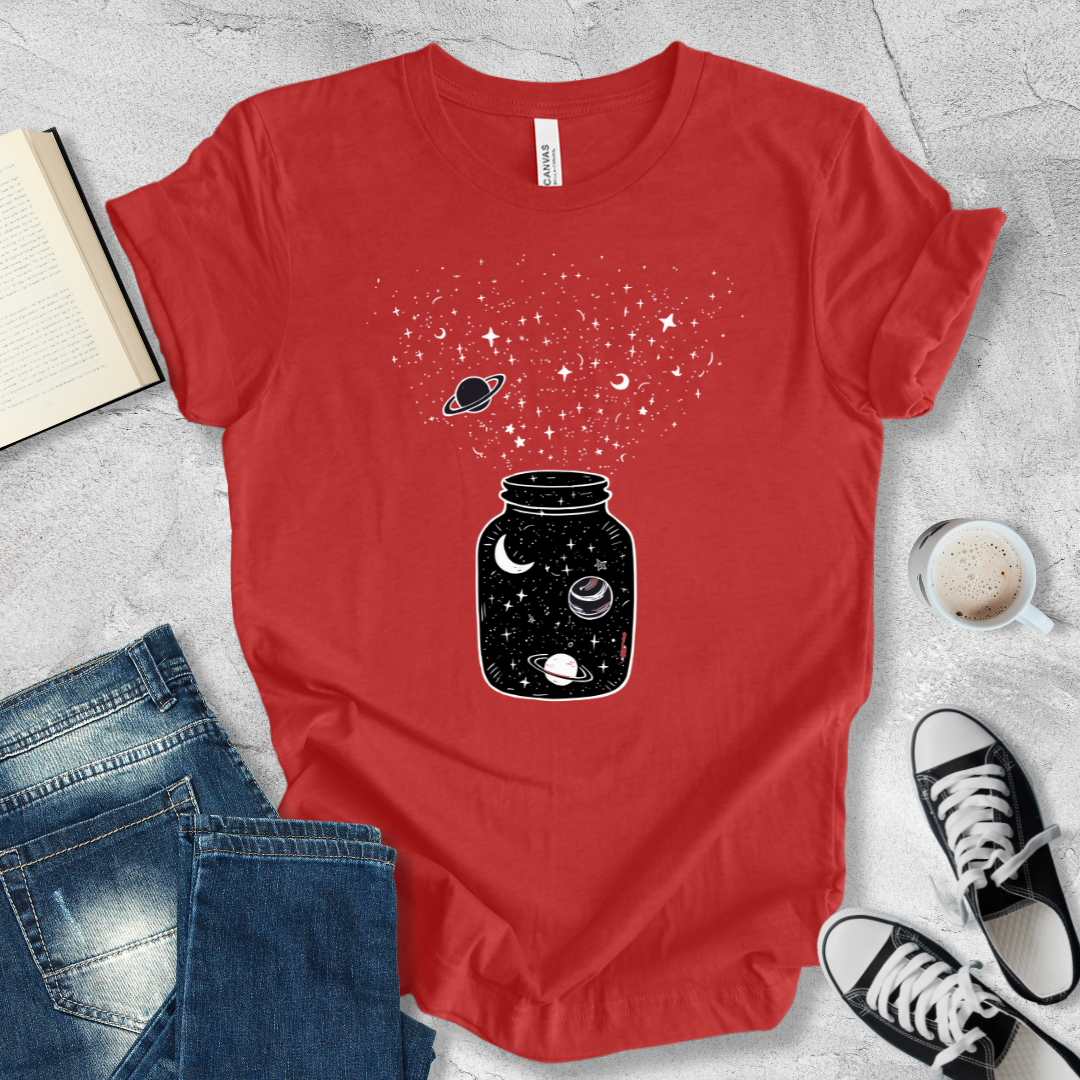 Space in a jar T-shirt