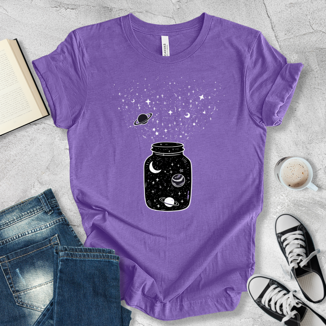 Space in a jar T-shirt