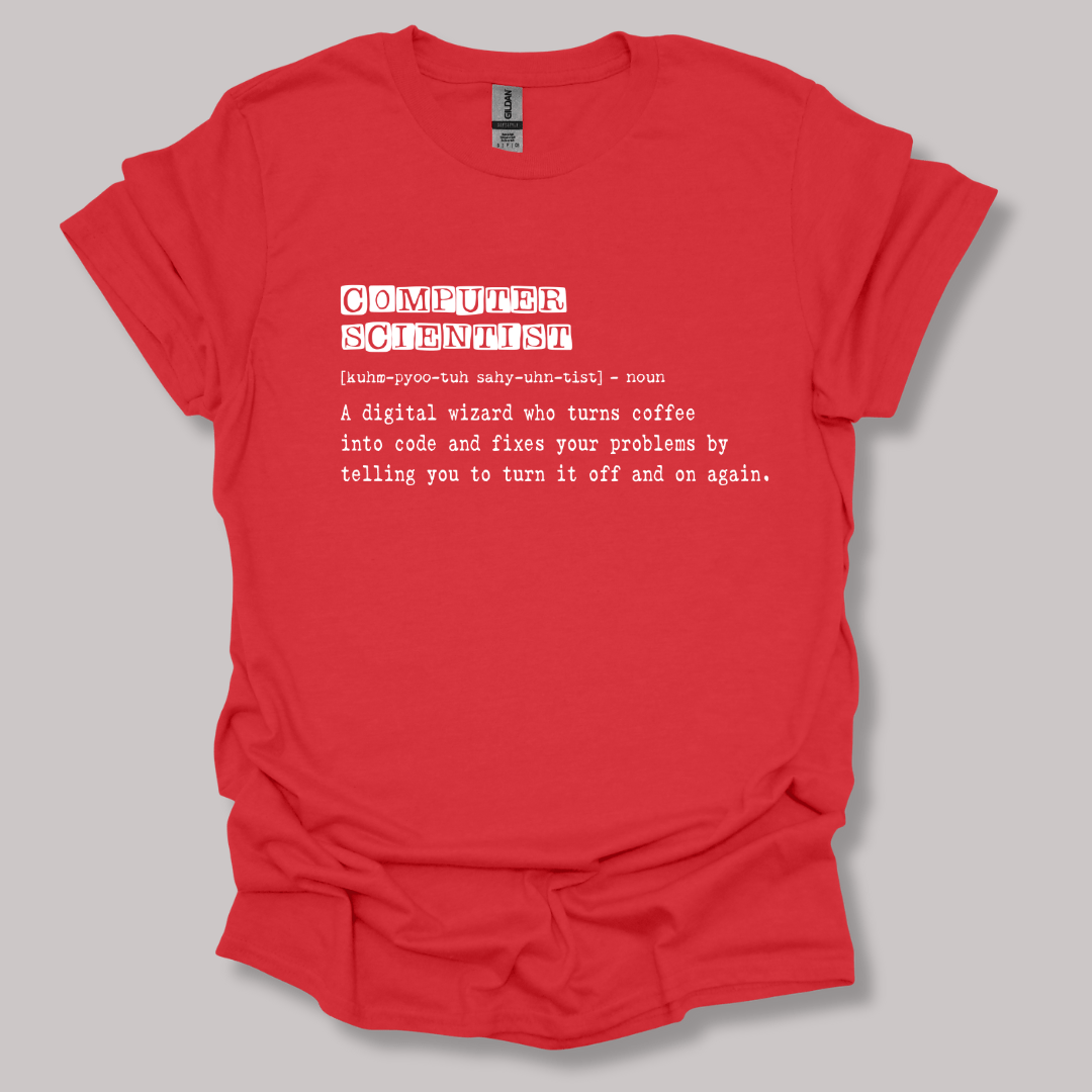 Computer Scientist Definition T-shirt