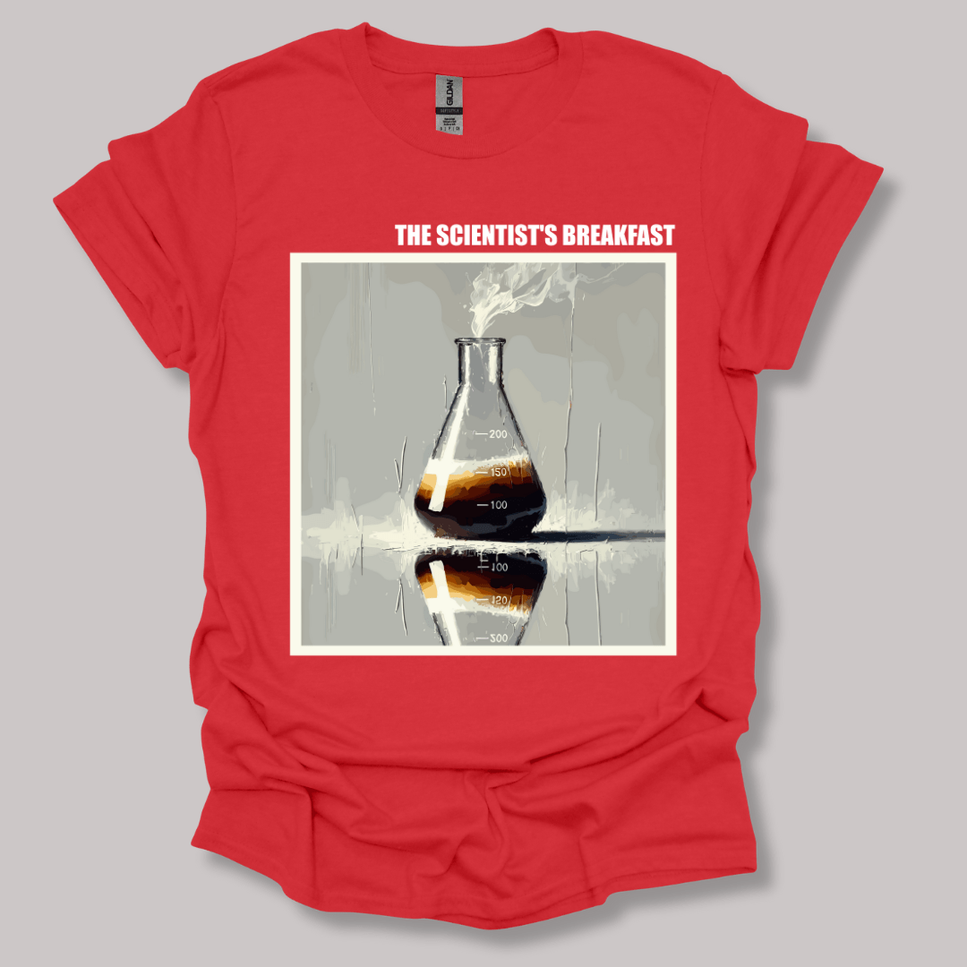 The Scientist's Breakfast T-shirt Printify