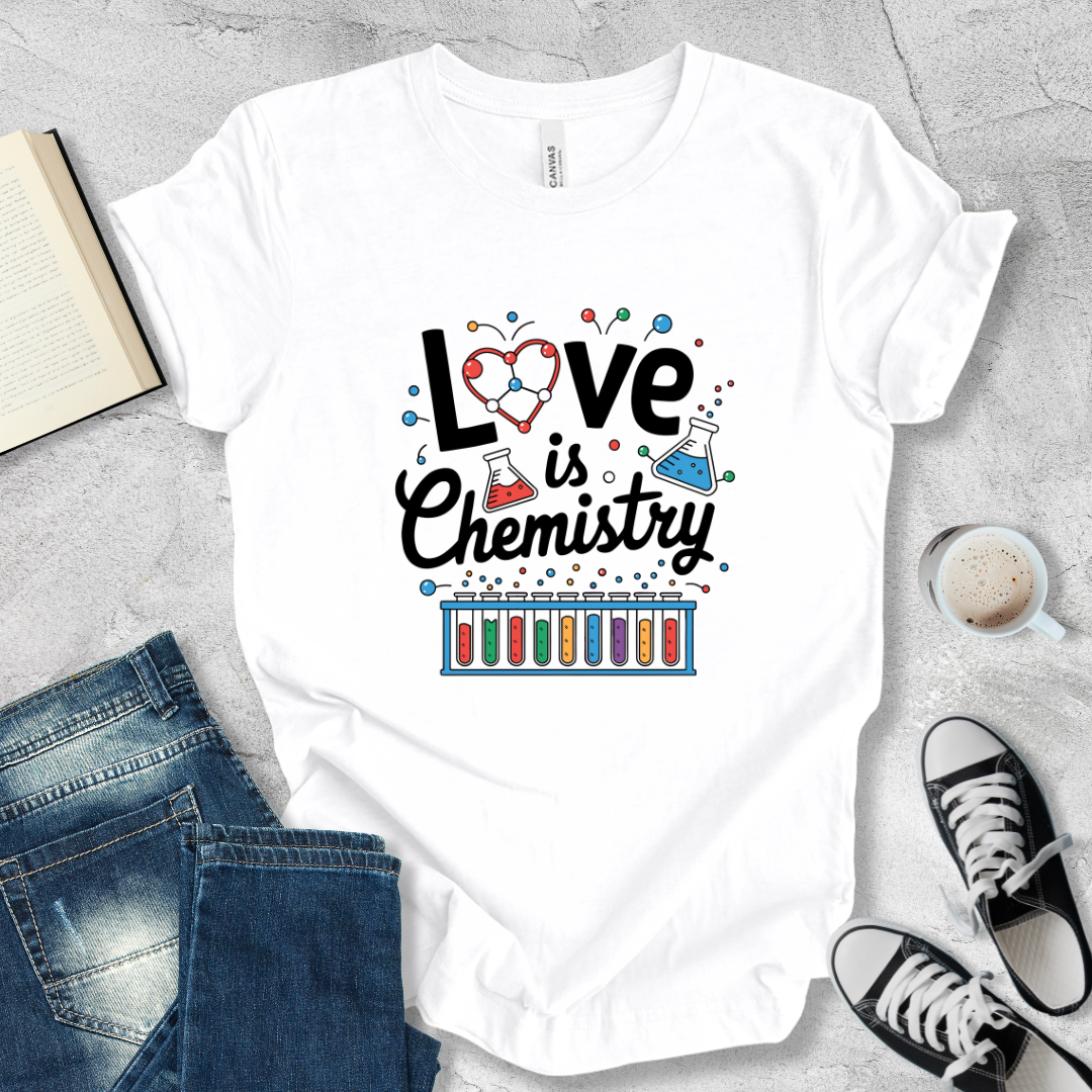 Love is chemistry T-shirt