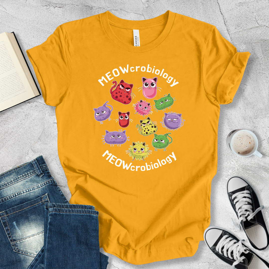 Meowcrobiology T-shirt