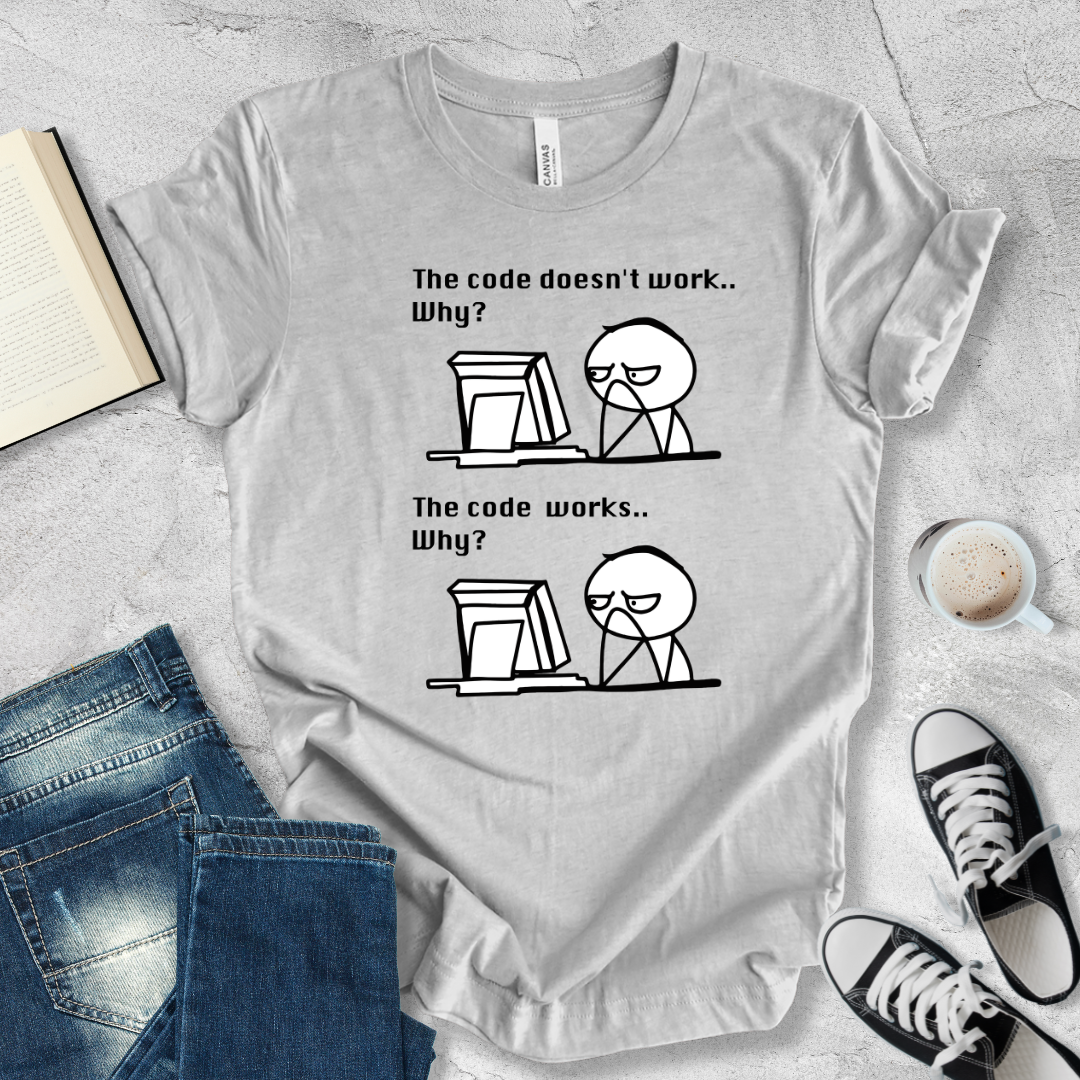 The code works T-shirt