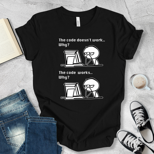 The code works T-shirt