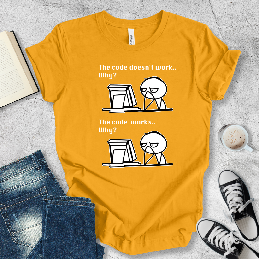 The code works T-shirt