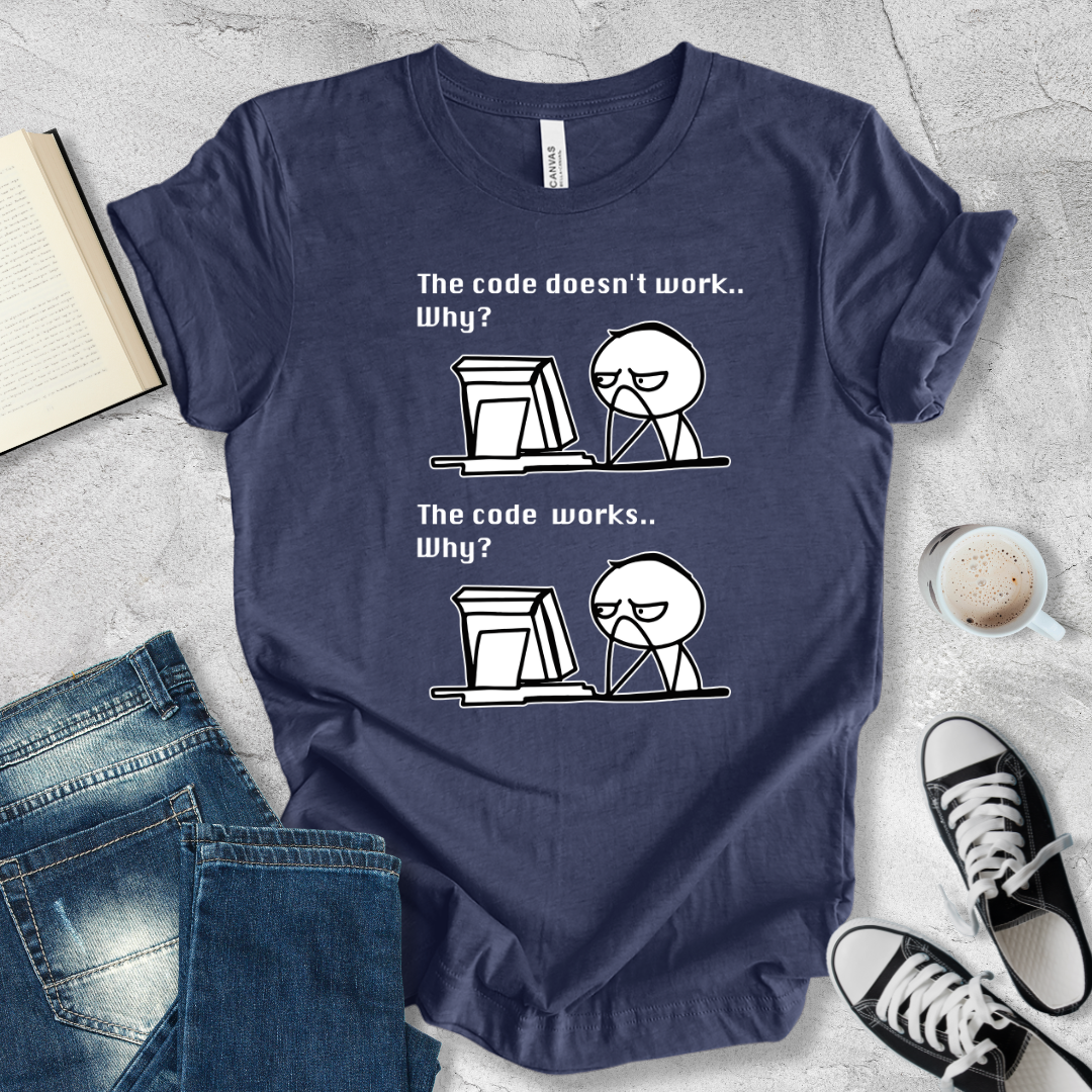 The code works T-shirt