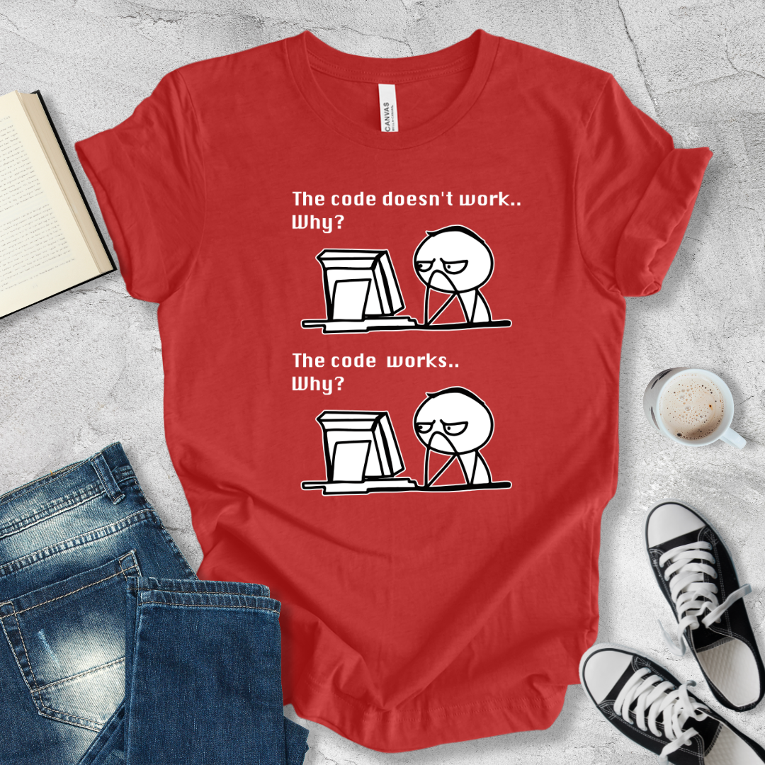 The code works T-shirt