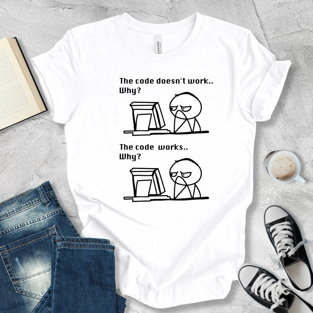 The code works T-shirt