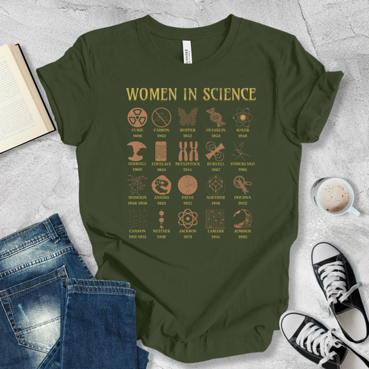 Women in Science T-shirt