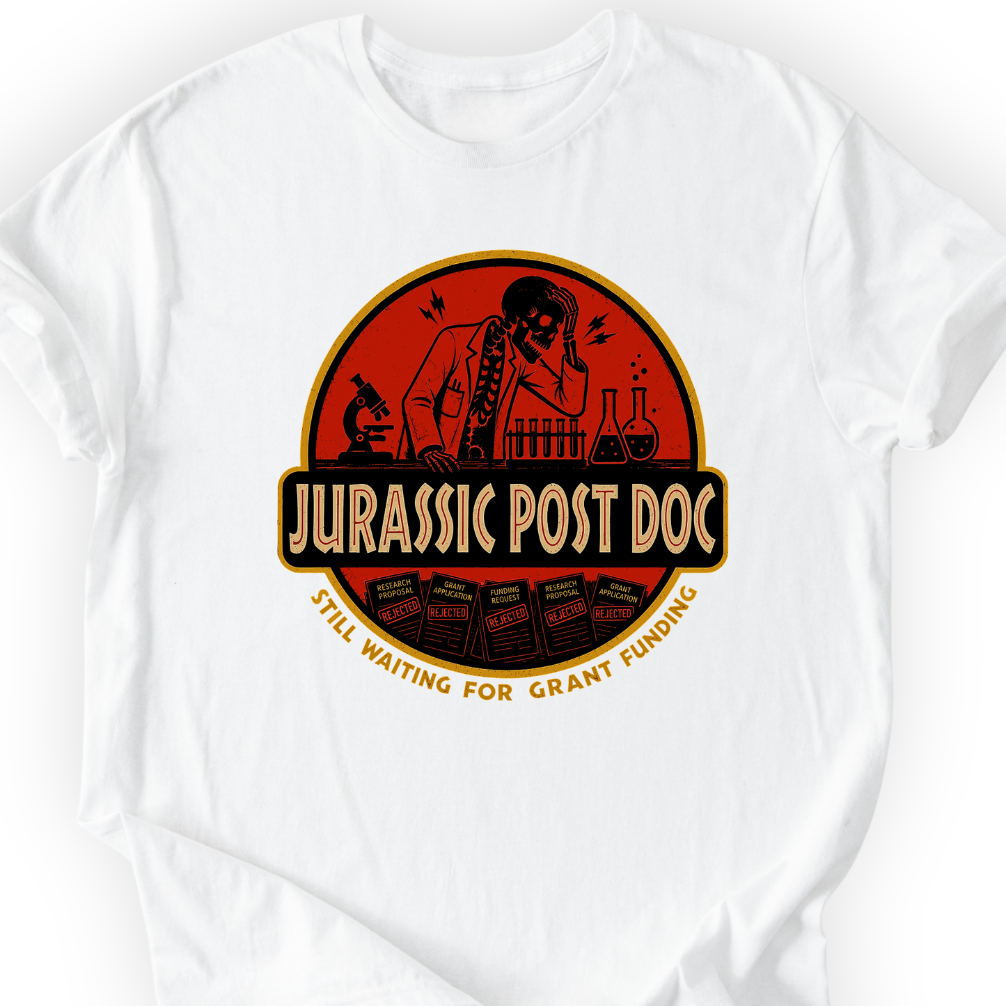 Jurassic Post Doc T-Shirt Printify