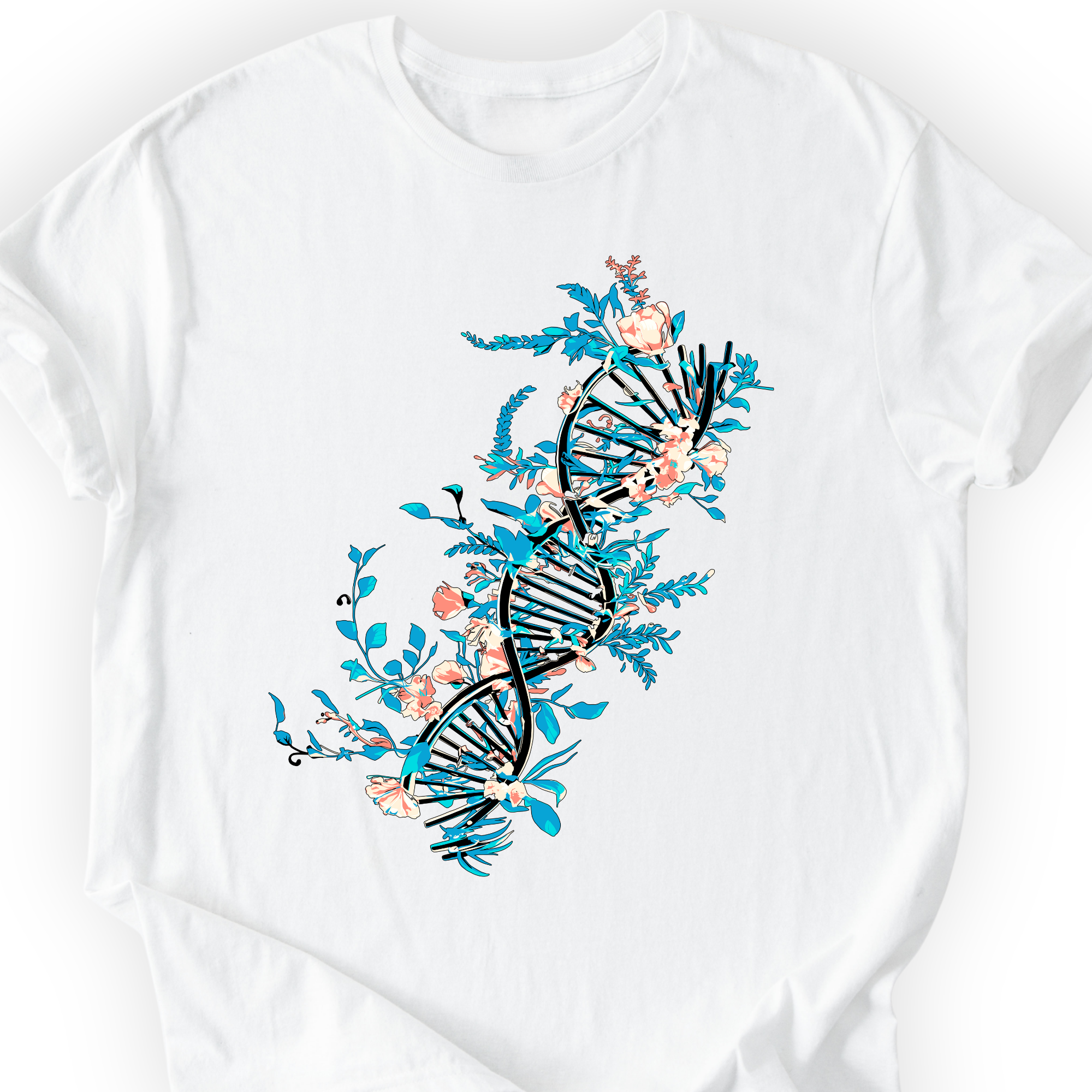 Floral DNA T-shirt — Scientist Apparel