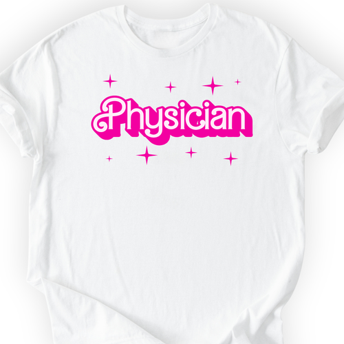 Barbie-Inspired Physician T-shirt Printify