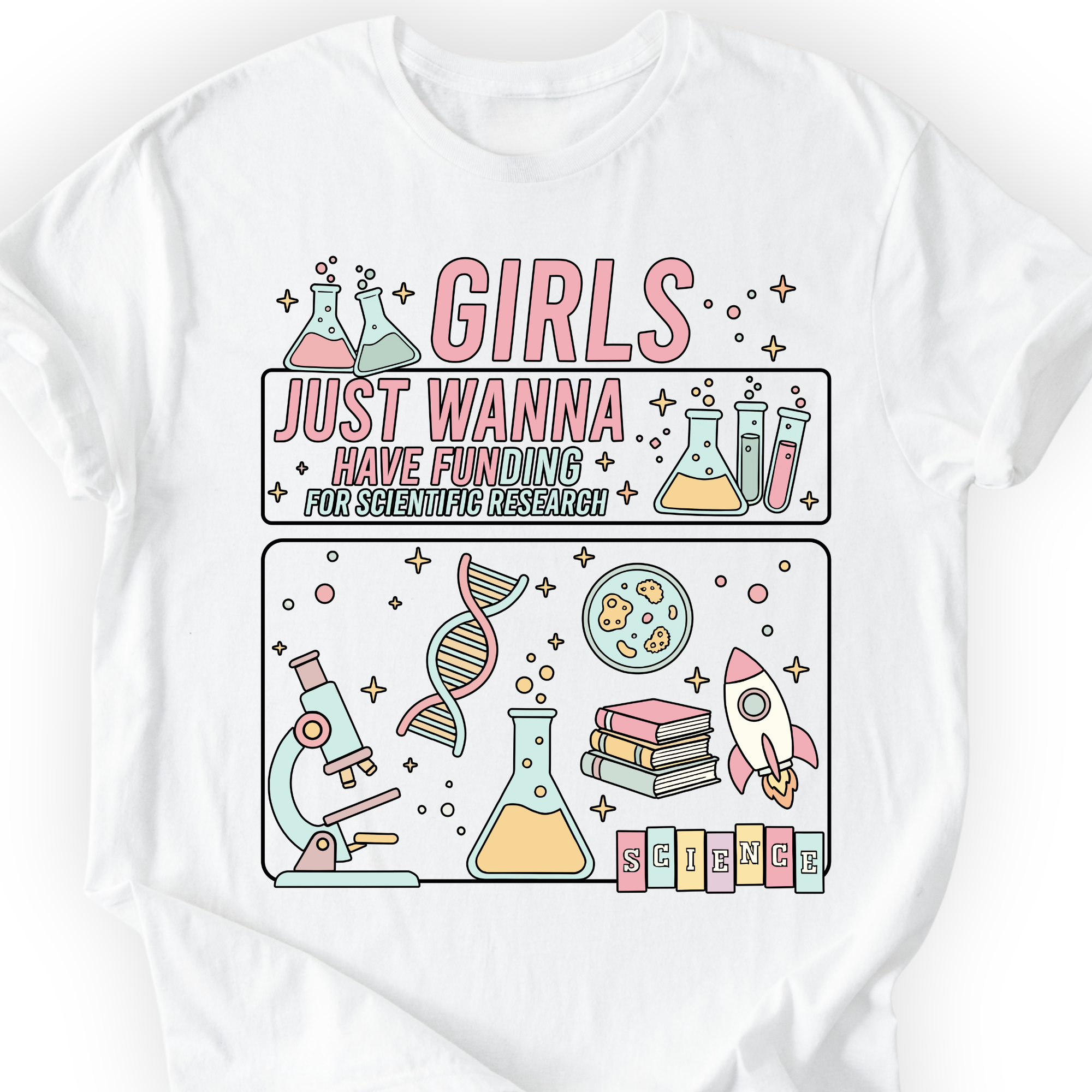 Retro 90s Girls just wanna have funding Printify