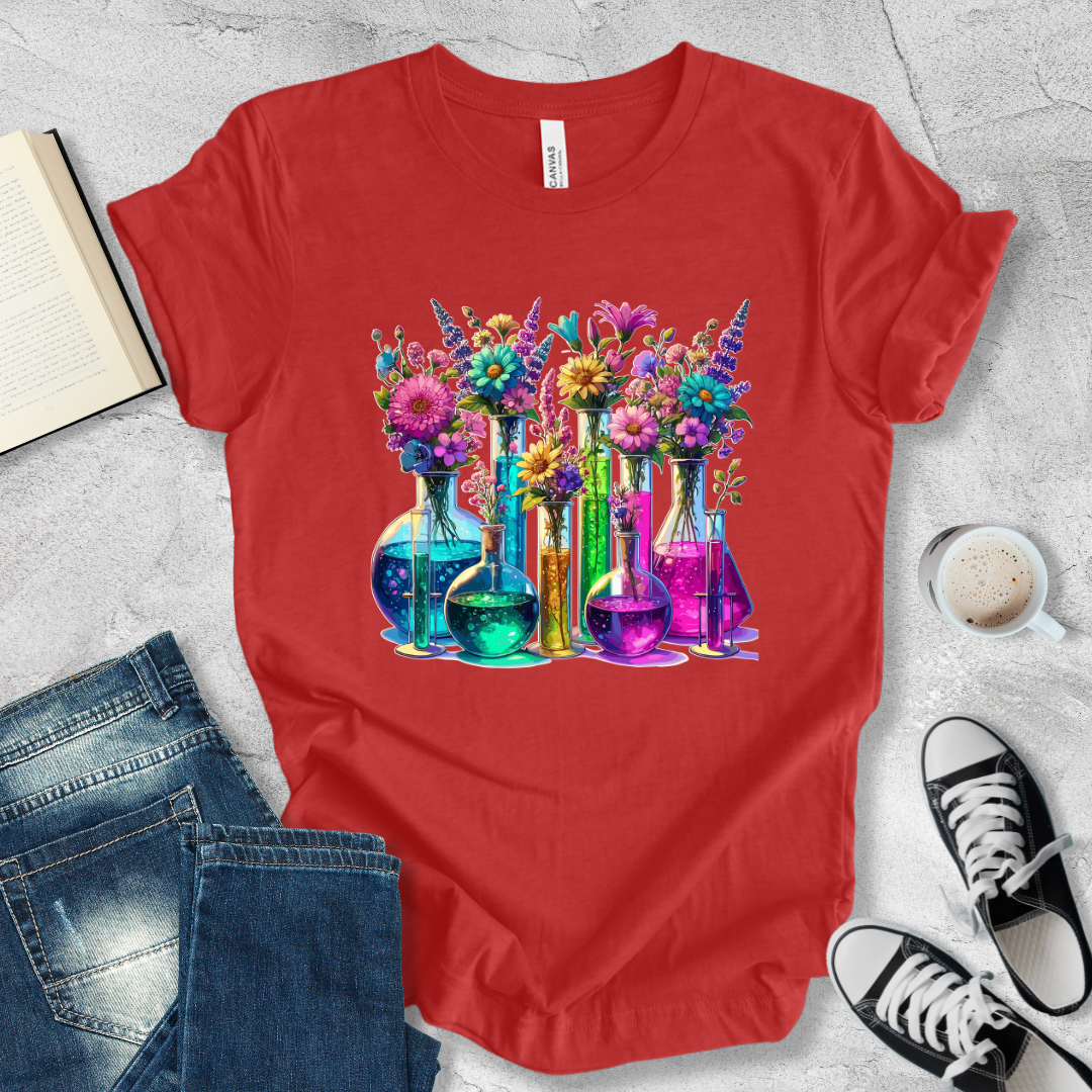 Science in bloom T-shirt