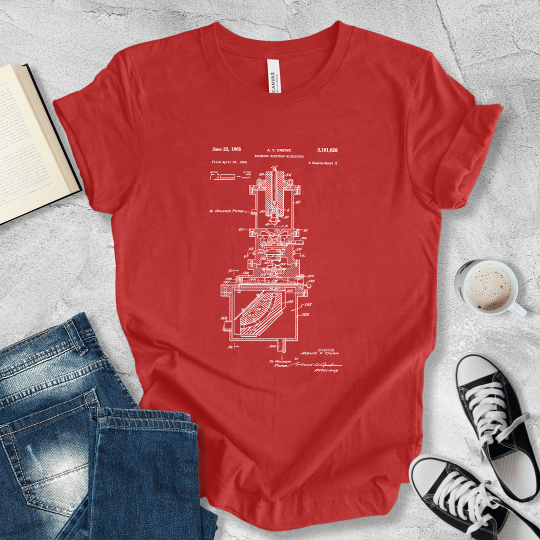 SEM patent T-shirt