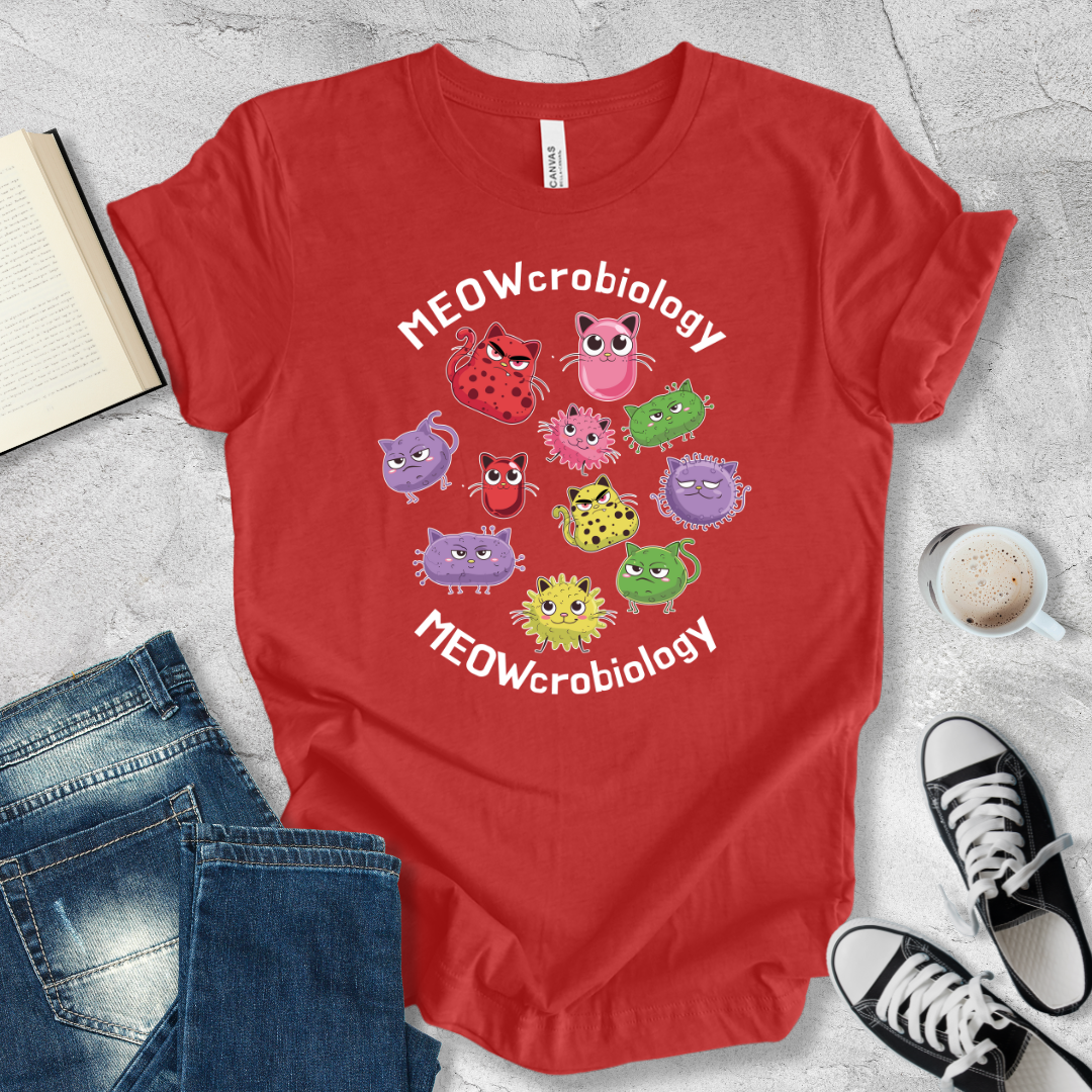 Meowcrobiology T-shirt