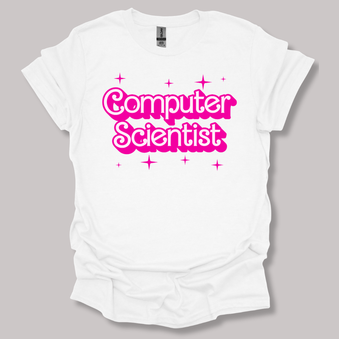 Barbie-Inspired Computer Scientist T-shirt