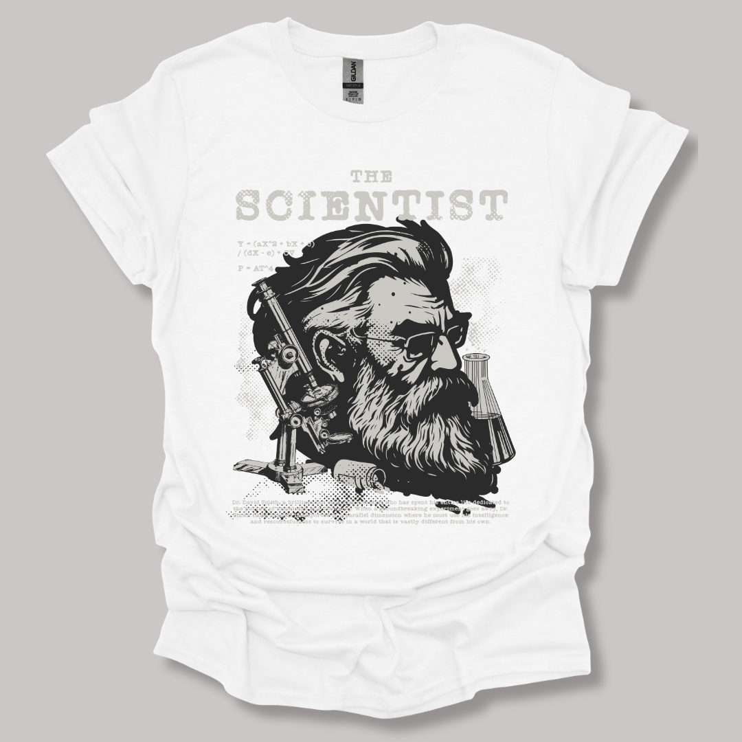 The Scientist Portrait T-Shirt