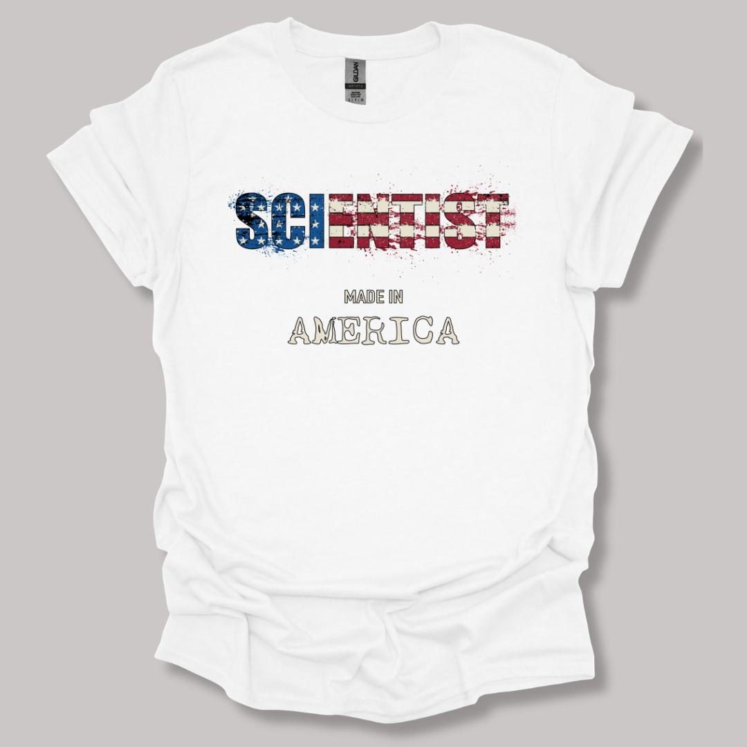 Scientist Made In America T-shirt