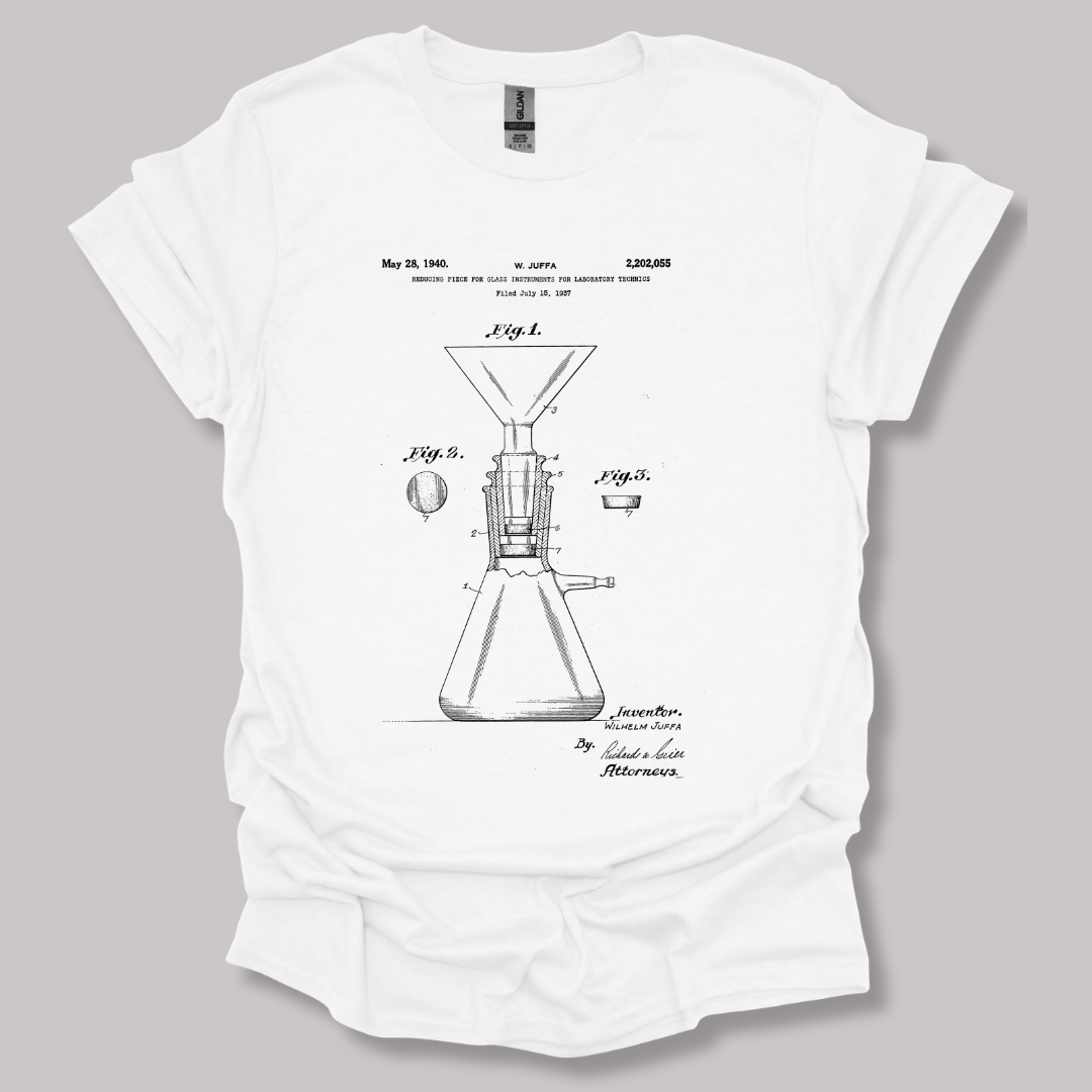 Glass Instrument Patent T-shirt