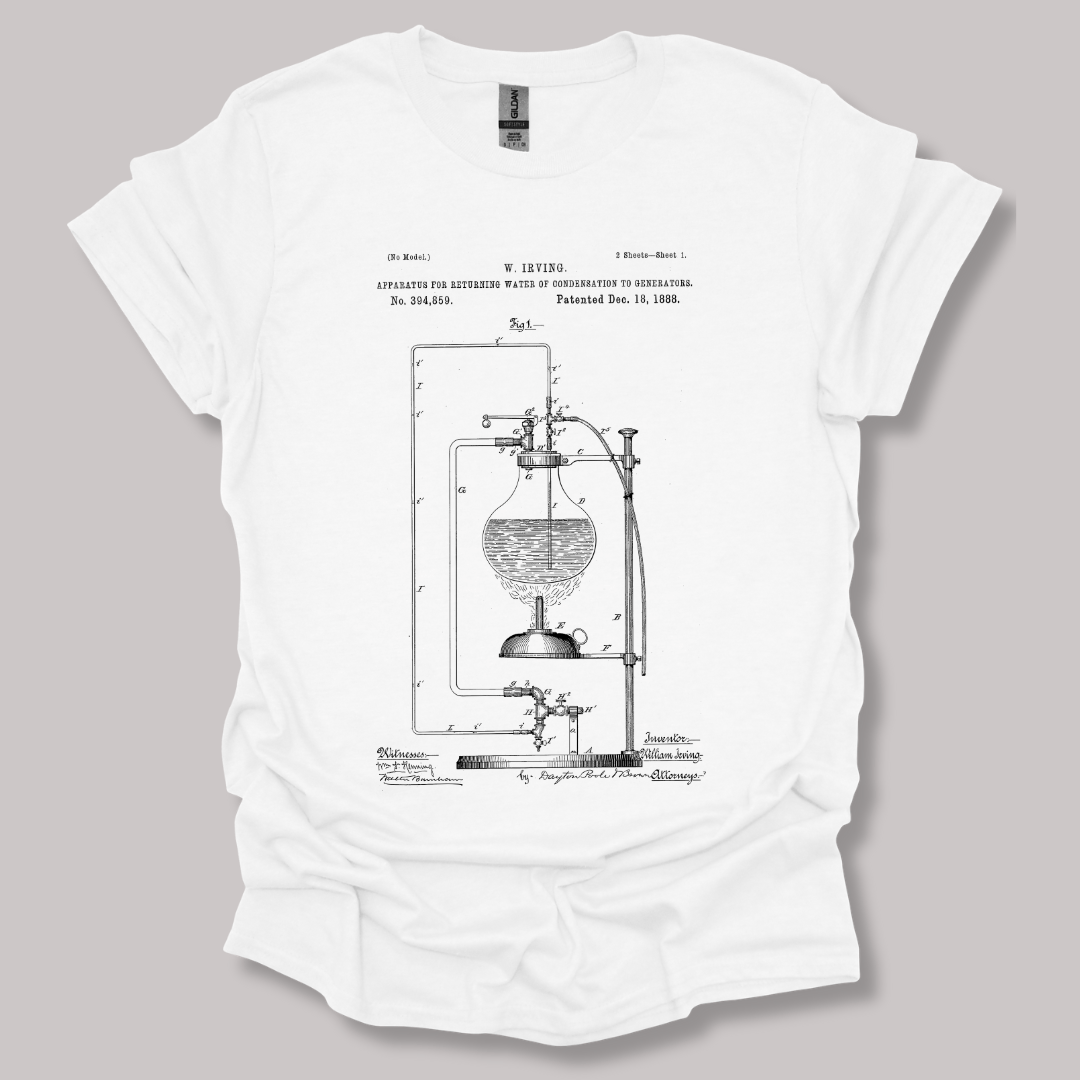 Water Apparatus Patent T-shirt