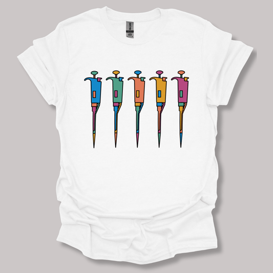 Lab Pipettes T-shirt