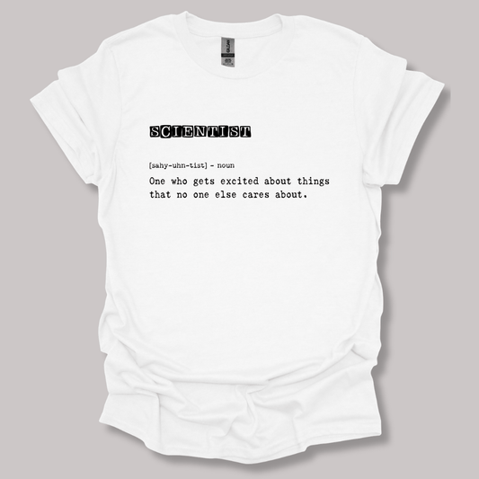 Scientist Definition T-shirt