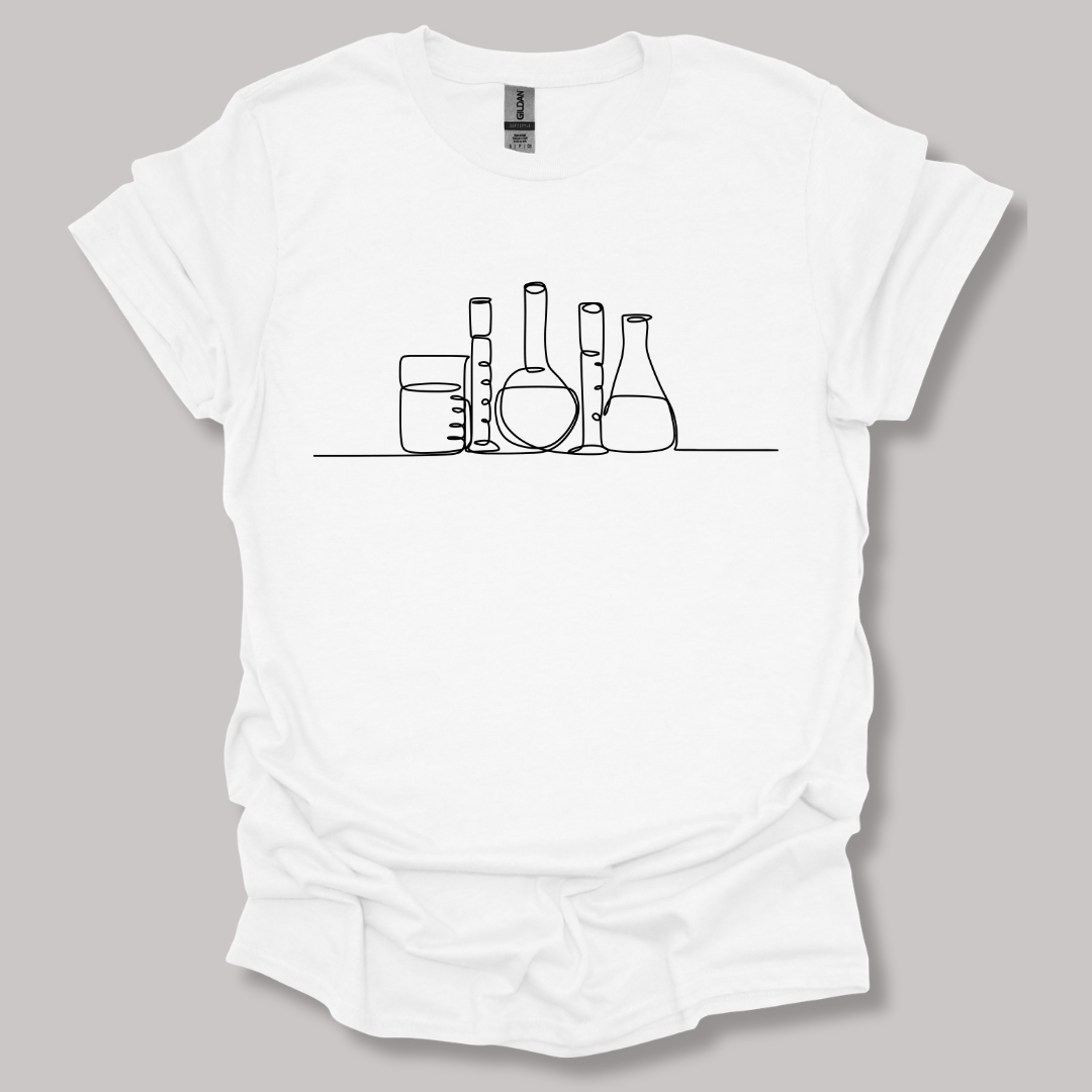 Glassware One Line Art T-shirt