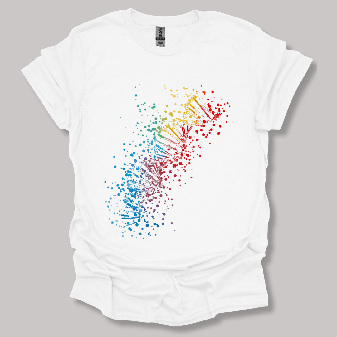 Rainbow DNA T-Shirt