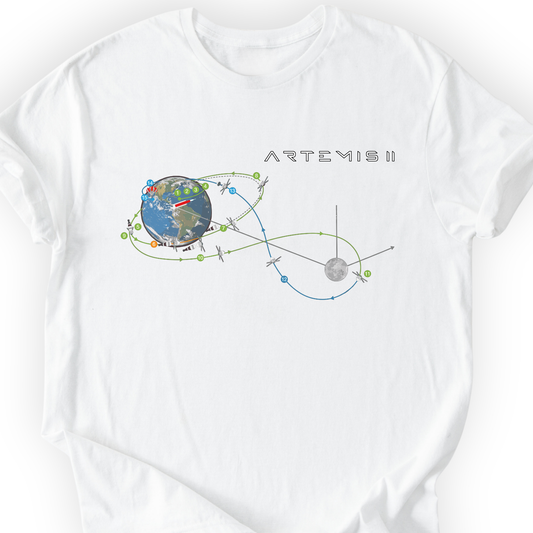 Artemis II Mission T-Shirt Printify
