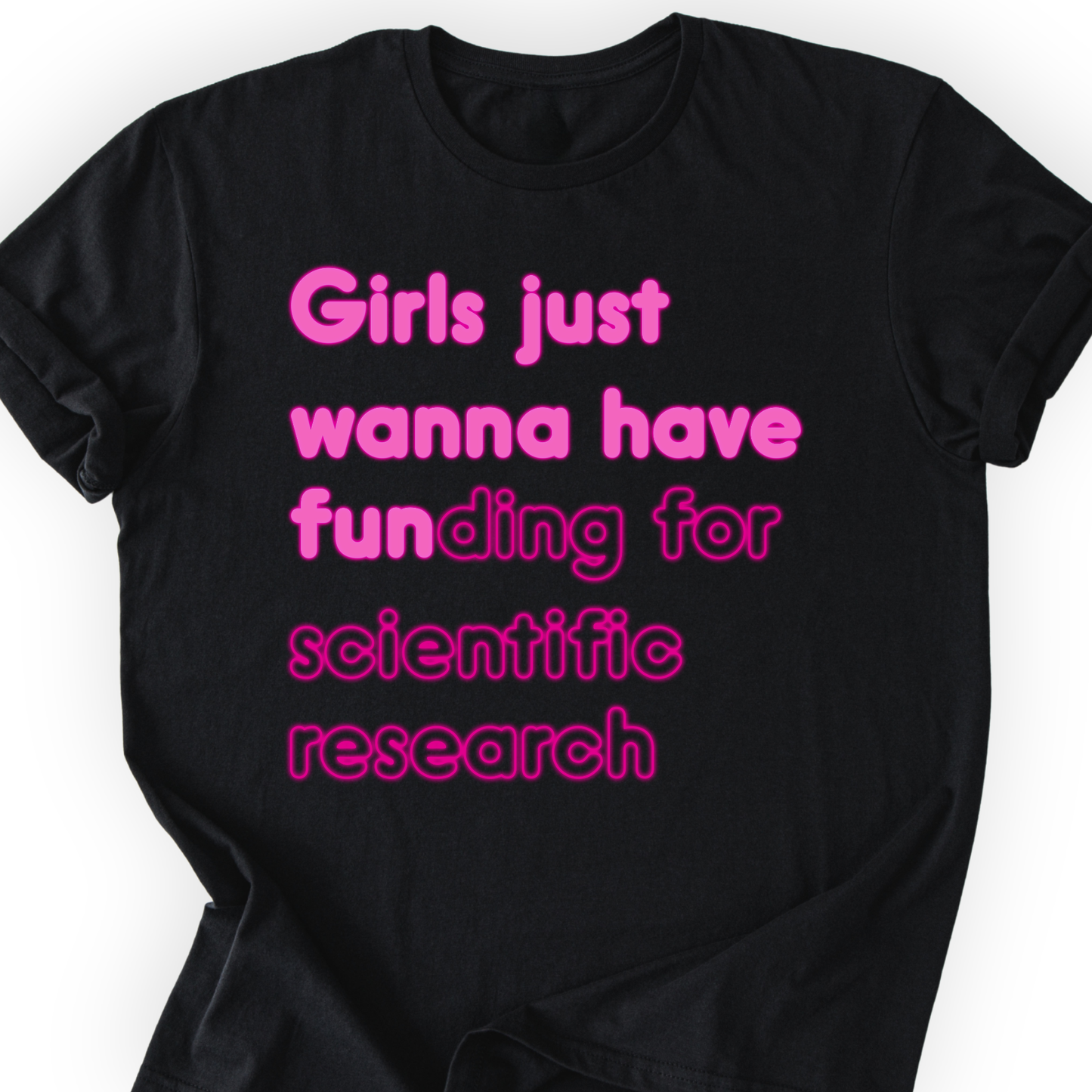 Science Research Funding T-shirt Printify