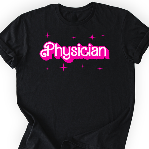 Barbie-Inspired Physician T-shirt Printify